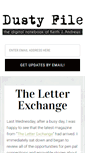 Mobile Screenshot of dustyfile.com
